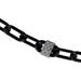 2 Inch x 100 Feet Black Reflective Plastic Safety Chain