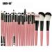 Makeup Brushes Premium Synthetic Foundation Powder Concealers Eye Shadows Makeup 22 Pcs Brush Set Professional Eyebrow Eye Shadow Eyeliner Lip Blusher Foundation Powder Cosmetic