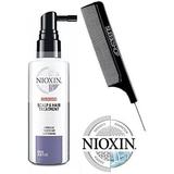 Nioxin SYSTEM 5 Color Safe Scalp & Hair TREATMENT for Chemically Treated Hair Light Thinning Hair (with Sleek Steel Pin Tail Comb) (System 5 - 3.38 oz / 100 ml) - System 5 - 3.38 oz / 100 ml