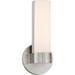 Nuvo Wall Fixture 1L LED Vanity Br Nickel 62-731