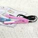 CFXNMZGR Pro Beauty Tools Curler Pink Woman Ceramic Hair Travel Straightener Mini Ceramic Portable Hair Care
