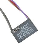 HQRP Capacitor for Hampton Bay Ceiling Fan CBB61 4.5uf+6uf+6uf 5-Wire