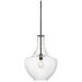 Kichler Everly 19.75 Transitional 1 Light Olde Bronze Pendant Light with Clear Glass