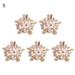 GROFRY Delicate Nail Art Ornament Exquisite Fine Workmanship Cubic Zirconia Delicate Multi-style Nail Decorate Stud for Home