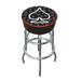 Trademark Global Four Aces Spade Logo 30 Padded Bar Stool