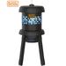 Black + Decker Mosquito and Fly Gnat Trap with Stand - with A Bright UV Light Attractant and Fan Outdoor and Indoor Bug Killer