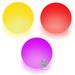 Marigold Decorations LED Beach Waterproof Ball Light with Remote Pool Party 13 Colors Changing Up Floating 16 Beach Ball for Home Patio Garden Pool Party Outdoor Play Games