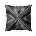 Cori Black Outdoor Pillow by Kavka Designs