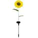 Toorise Solar Sunflower Light IP65 Waterproof Solar Lawn Light Auto ON/OFF Sunflowers Landscape Light with Warm White Solar Stake Lamp for Yard Lawn Patio Courtyard