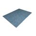 Blue & Teal 100% Cotton 5x7 Area Rug Reversible Indoor/Outdoor Living room Bedroom DÃ©cor Machine Washable