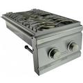 RCS Built-In Double Side Burner - Propane - RDB1LP