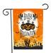 Dido Halloween Garden Flag Double-Sided Pumpkin Ghost Face Decorative Yard Flag for Home