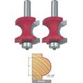 Freud Genuine 1/2 Radius Half Round Router Bit With Bearing and 1/2 Shank 2-Pack # 82-514-2PK