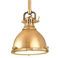 2210-AGB-Hudson Valley Lighting-Pelham Collection - One Light Pendant-Aged Brass Finish