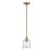 96330-BG-Designers Fountain-Drake - One Light Mini Pendant-Brushed Gold Finish