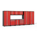 NewAge Products Pro 3.0 Series Red 10 Piece Cabinet Set