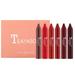 Sehao Lipstick Matte Crayon Lipstick 12 Colors Matte Velvet Lipstick Makeup Smooth Lipstick Waterproofs Long Lasting Lipstick Lipstick Pen paste