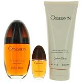 Obsession by Calvin Klein 3 Piece Gift Set for Women