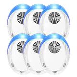 Ultrasonic Pest Repellent(6 Pack) 2021 Pest Control Ultrasonic Repeller Electronic Repellant - Bug Repellent for Mice Ant Mosquito Spider Roach Rat Flea Fly