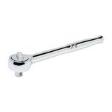 Husky Ratchet Socket Wrench 1/2 Inch Drive 45 Tooth Round Head Alloy Steel Tool