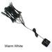 Patio Umbrella Light String Lights 72 LED 800MAh Rechargeable Battery Operated Waterproof Outdoor Umbrella Pole Light