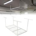 Kojem 3x6 Overhead Garage Storage Adjustable Ceiling Storage Rack 72 Length x 36 Width x 40 Height White