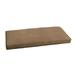 Humble and Haute Sunbrella Textured Brown Indoor/ Outdoor Bench Cushion 37 to 48 by 45 in w x 18 in d