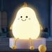 Ambrose Rechargeable And Silicone Made Squishy LED pear night light with legs for Kids Teen and Toddler s Room Decor And Special For Christmas & Birthday Present - Pear
