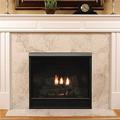 Empire Deluxe Clean Face Direct-Vent Gas Fireplace Ceramic Fiber Log Set