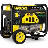 Champion Power Equipment 100231 6900/5500-Watt Dual Fuel Portable Generator with Wheel Kit