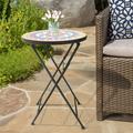 Saint Birch Lori Metal Black Side Table