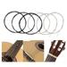 ammoon 6pcs/set (.028-.043) Classical Guitar Strings Nylon Two Colors Normal Tension