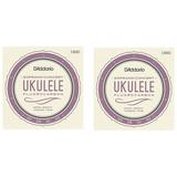 D Addario Ukulele Strings 2-Pack Fluorcarbon EJ99B Uke Soprano/Concert Pro-arte