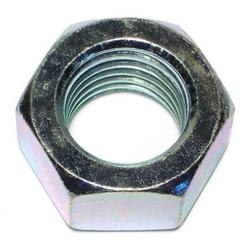 7/8 -9 Zinc Plated Grade 2 Steel Coarse Thread Finished Hex Nuts (5 pcs.)