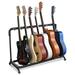 Yescom 7 Seven Holder Multi Guitar Folding Stand Band Stage Bass Acoustic Guitar Display Rack