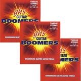 GHS Boomers Guitar Strings 3-Pack 12-String Electric Light Roundwound 10-46