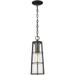 1 Light Outdoor Chain Mount Hanging Lantern in Outdoor Style-17.25 inches Tall and 6 inches Wide Bailey Street Home 372-Bel-4652290