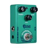 Dolamo D-12 Overdrive Guitar Effect Pedal with Treble Gain Controls True Bypass Design for Electric Guitar