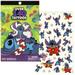 Stitch 4 Sheet Tattoo Book with Over 140 Tattoos 2-Piece Set