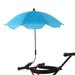 Chair Umbrella with Clip UPF 50+ Clip-on Parasol for Patio Chair Beach Chair Wheelchair Golf Cart