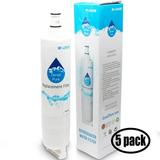 5-Pack Replacement for Thermador 491849 Refrigerator Water Filter - Compatible with Thermador 491849 Fridge Water Filter Cartridge - Denali Pure Brand