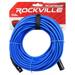 Rockville RCTR106BL 6 1/4 TRS to 1/4 TRS Balanced Cable Blue 100% Copper