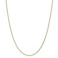 1 mm x 16 in. 14K Yellow Gold Cable Chain