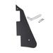 LP Guitar Pickguard with Bracket for Les Paul Electric Guitar Matte Black with Nickel