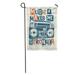 LADDKE Vintage Music Makes Me Stronger Slogan Graphic Cassette Player Garden Flag Decorative Flag House Banner 28x40 inch