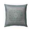 Kashan Blue Outdoor Pillow by Kavka Designs