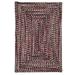 Colonial Mills Rug CC29R048X072R 4 x 6 ft. Corsica Braided Rug Patriotic