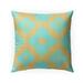 Medallion Geo Yellow Indoor|Outdoor Pillow by Kavka Designs-Kav2334