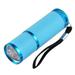 Suzicca Mini Flash Light for LED UV Gel Curing Lamp Light Handheld Nail Dryer Nail Flashlight 9 LEDs 395nm UV Flashlights Detector for Facial
