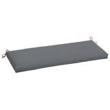 Better Homes & Gardens 18 x 48 Grey Rectangle Outdoor Bench Cushion 1 Piece